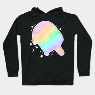 Pastel Rainbow Melty Popsicle Hoodie